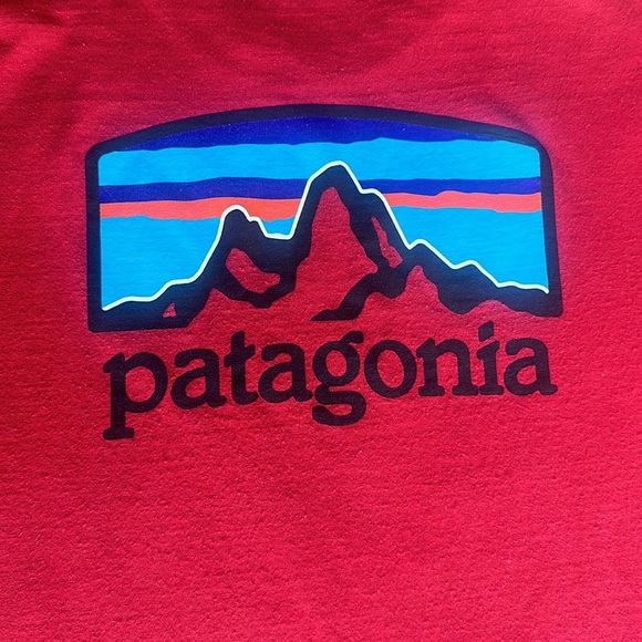 Patagonia Red Short Sleeve Tee - Picture 3 of 5